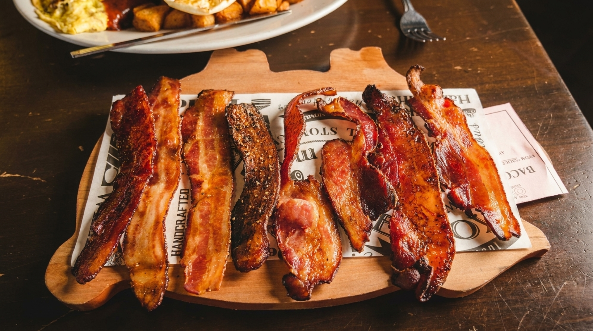 Eight flavors. One wooden board.